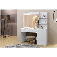 Camarim Londres 1 Porta 1 Gaveta Com Espelho Mavaular Branco - 8