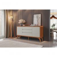 Buffet Sinus 2 Porta 3 Gavetas Mavaular Naturalle-off White - 3