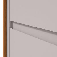 Comoda 8 Gavetas Loop - Lopas Amendoa Clean-off White - 6