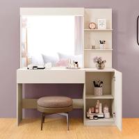 Camarim Londres 1 Porta 1 Gaveta Com Espelho Mavaular Off White - 5