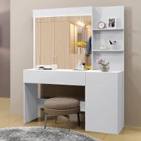 Camarim Londres 1 Porta 1 Gaveta Com Espelho Mavaular Branco - 2