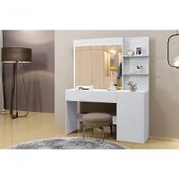 Camarim Londres 1 Porta 1 Gaveta Com Espelho Mavaular Branco - 8