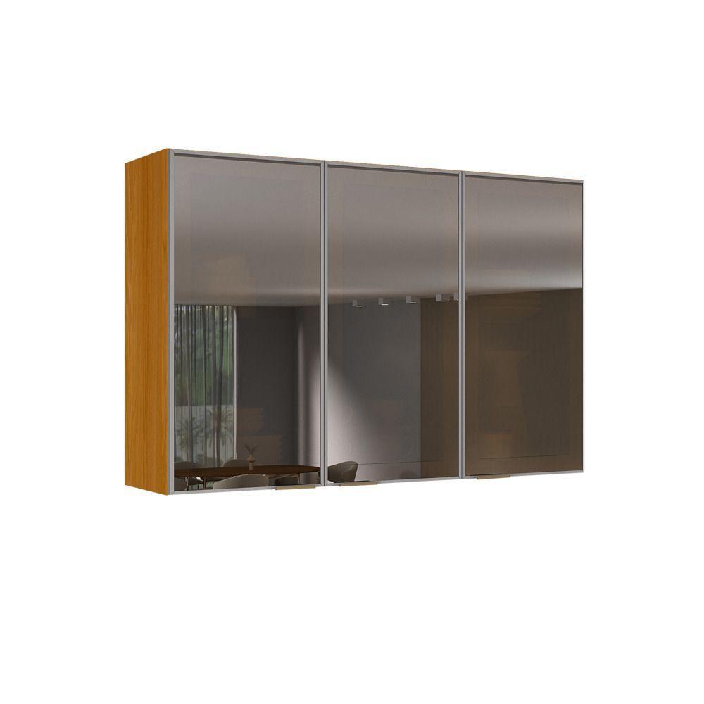 Cozinha Completa Itatiaia Lumina 270cm Em Madeira Mdf Cinamomo-fendi - 4