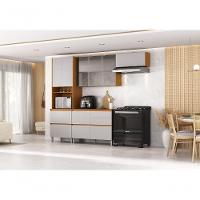 Cozinha Completa Itatiaia Lumina 270cm Em Madeira Mdf Cinamomo-fendi - 7