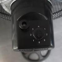 Ventilador Chao Coluna Forte Silencioso Turbo Coluna Pedestal 3 Velocidades Ajustavel Helice Grade 110V - 7