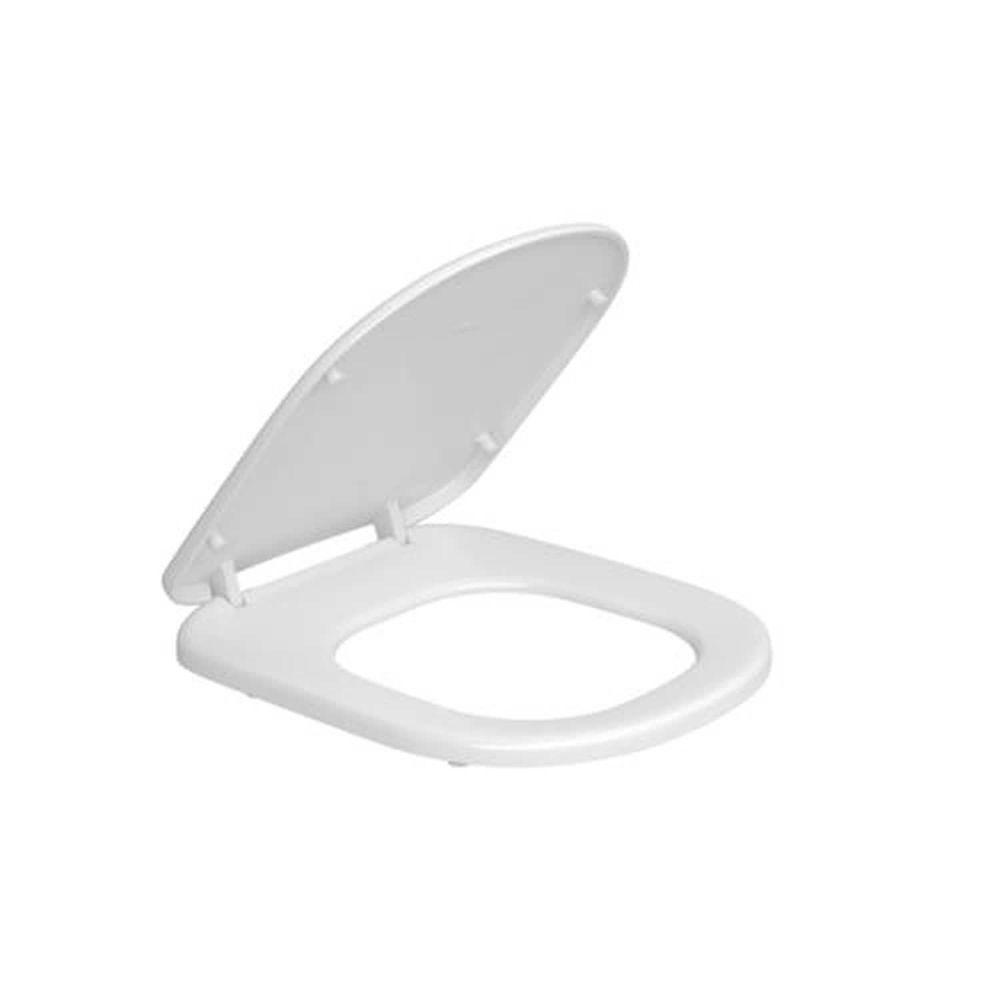Assento Plástico Branco Gelo Com Microban Conforto - Deca - 1