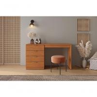 Escrivaninha Penteadeira Camarim Princess Com Porta Joias Mavaular Naturale - 7