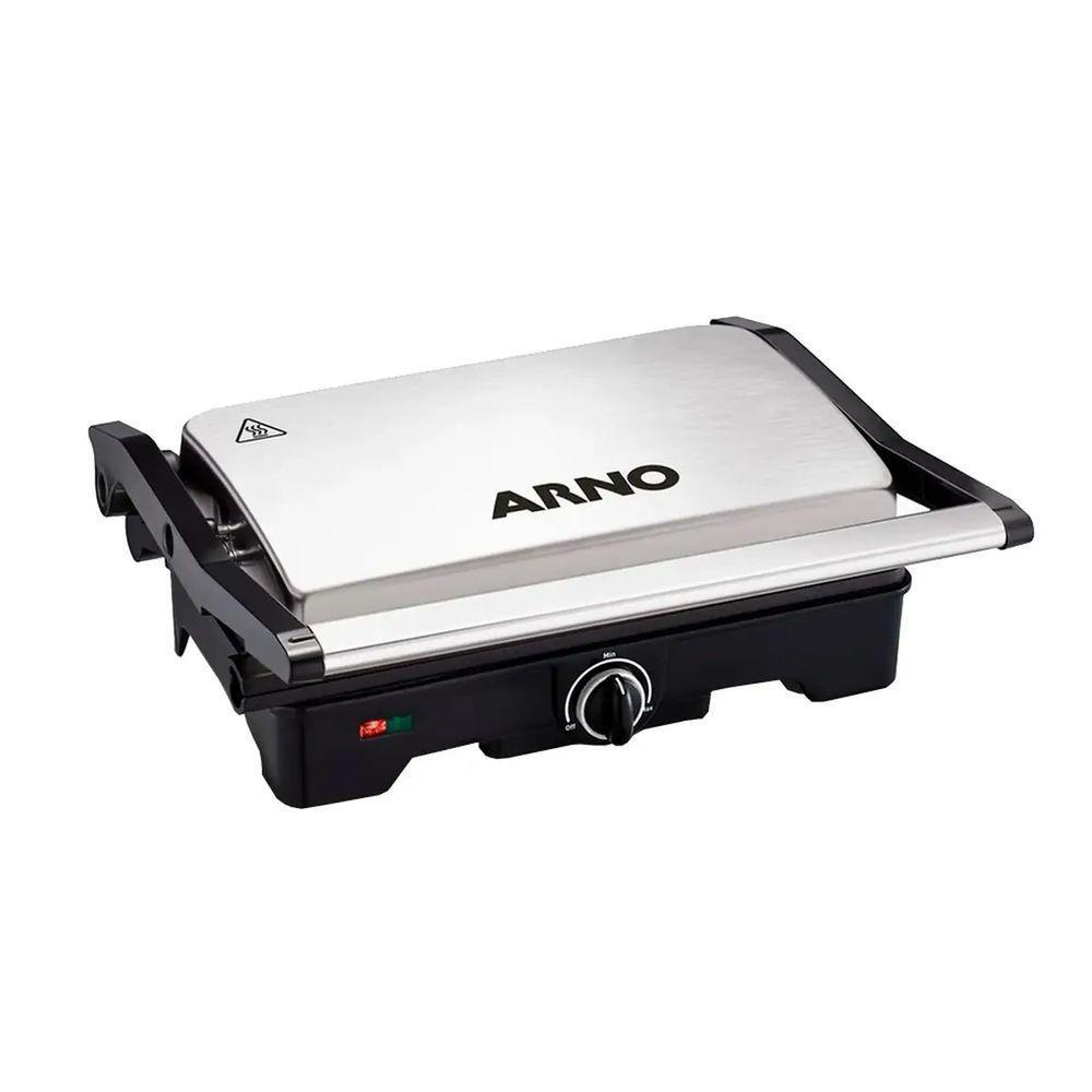 Sanduicheira Grill Arno Dual Inox Gnox - 8010000262 Inox 220V - 2