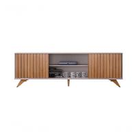 Rack Para Sala De Estar 2 Portas Deslizantes Manaus Cinamomo-off White - 1