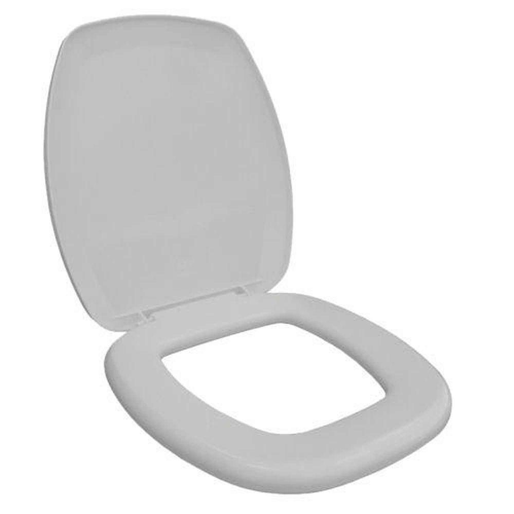 Assento Almofadado Aspen Branco - Altura 45cm X Largura 38cm - Proteção Contra Fungos E Bactérias - 1