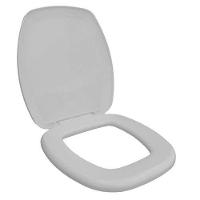 Assento Almofadado Aspen Branco - Altura 45cm X Largura 38cm - Proteção Contra Fungos E Bactérias - 1