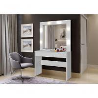 Penteadeira Camarim Requinte 1 Gaveta Mavaular Branco - 8