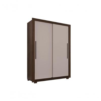 Guarda Roupa 2 Portas 2 Gavetas Panamá Salleto Savana/off White