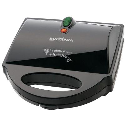 Crepeira E Hot Dog Six Britania Para 6 Unidades 110V