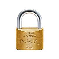 Cadeado Chave Tetra 50mm Em Aço Inox, Zamac, Latão E Aço Carbono - Papaiz - 1