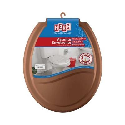 Assento Tampa Envolvente Ocre-caramelo Em Pead E Pp - Leve E Resistente