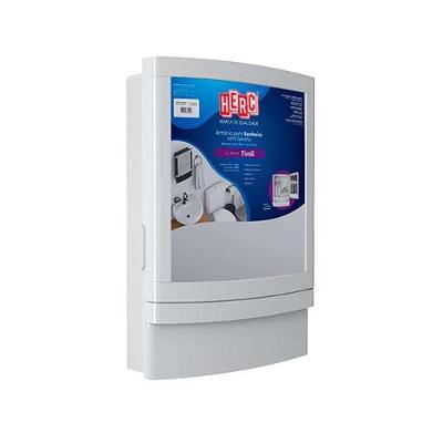 Armário Plástico Com Gaveta 33x44cm Branco - Organizador Multiuso