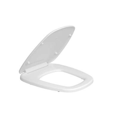 Assento Plástico Monte Carlo Branco Gelo 440x370mm Com Microban - Deca