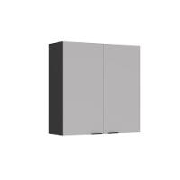 Cozinha Completa Itatiaia Lumina 350cm Paneleiro 2 Nichos Em Madeira Mdf Grafite-fendi - 5