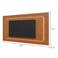 Painel Grécia Com Led 2,20 Para Tv Até 65 Polegadas Mavaular Naturale - 2