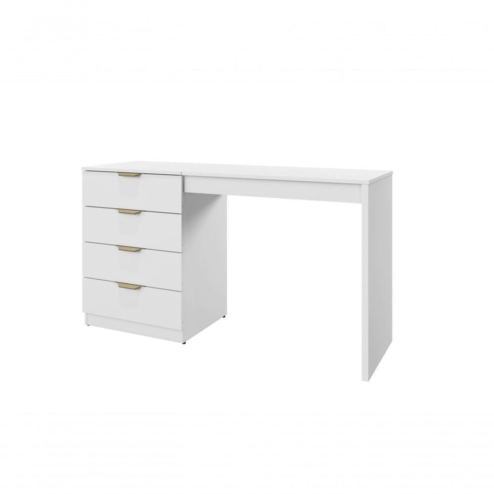 Escrivaninha Penteadeira Camarim Princess Com Porta Joias Mavaular Branco - 7