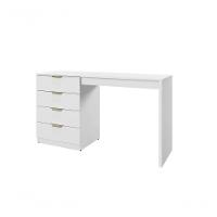 Escrivaninha Penteadeira Camarim Princess Com Porta Joias Mavaular Branco - 7