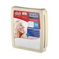 Armário Plástico Bege 38x35cm Para Banheiro Com Espelho 31x27cm - 1