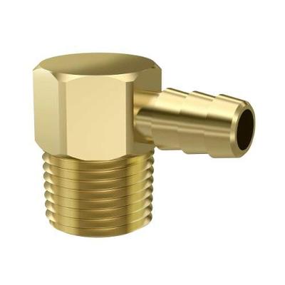 Adaptador Vertical 1-2 X 3-8 (e) Para Gás - Liga De Cobre