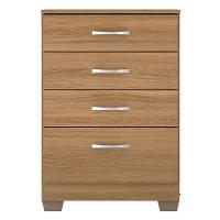 Cômoda 04 Gavetas Astral Mdp Com 04 Pés Demobile Amendola Touch - 2