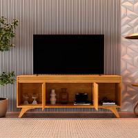 Rack Madrid 2 Portas Detalhe Ripado - Mavaular Naturale - 7