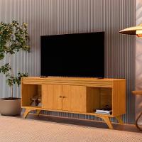 Rack Madrid 2 Portas Detalhe Ripado - Mavaular Naturale - 8