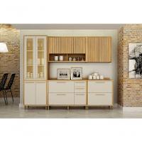 Cozinha Torino 5 Peças Valdemoveis Cinamomo-off White - 3