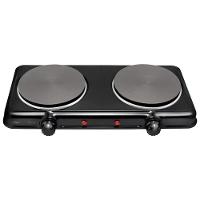 Fogao De Mesa Eletrico Portatil 2 Bocas Elgin - 42fog0202000 Preto 220V - 1