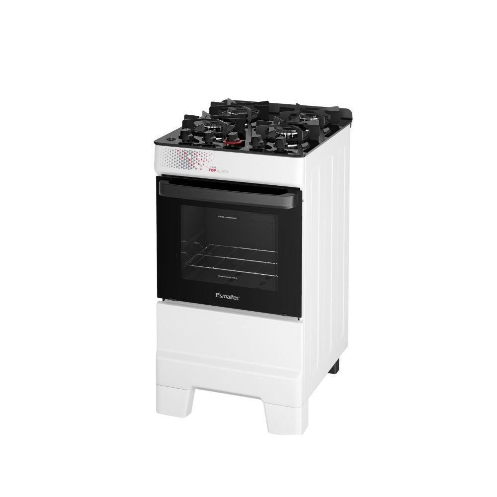 Fogão Esmaltec 4 Bocas Ideal  50 Litros Branco T4VAB Bivolt - 3