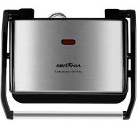 Grill Sanduicheira Press Inox Britania Preto-inox 220V - 3