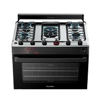 Fogão Esmaltec 5 Bocas Ideal Master  Forno 84L T5ITP Bivolt - 5