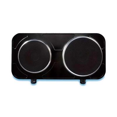 Fogão Elétrico de Mesa Agratto FMA02 Preto 2500W com Duas Zonas de Aquecimento 220V