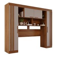 Guarda-roupa Modulado 4 Portas Apolo Salleto Cinamomo/off White - 1