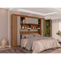 Guarda-roupa Modulado 4 Portas Apolo Salleto Cinamomo/off White - 7