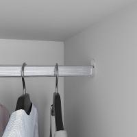 Guarda-roupa Casal Sem Espelho 3 Portas 4 Gavetas Atenas Com Pés 100% Mdf Salleto Savana/off White - 3