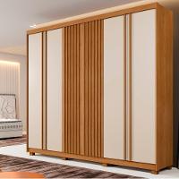 Guarda-roupa Casal 6 Portas 6 Gavetas Montreal Cinamomo/off White - 4
