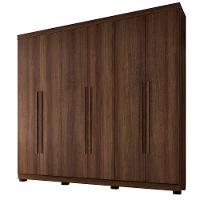 Guarda Roupa New Master 6 Portas Benetil Imbuia - 1