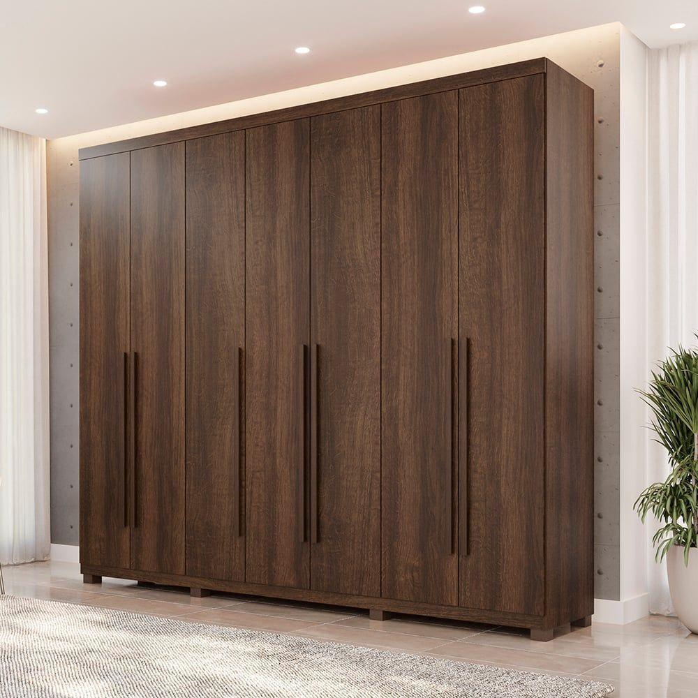 Guarda Roupa Istambul 7 Portas Benetil Imbuia - 4