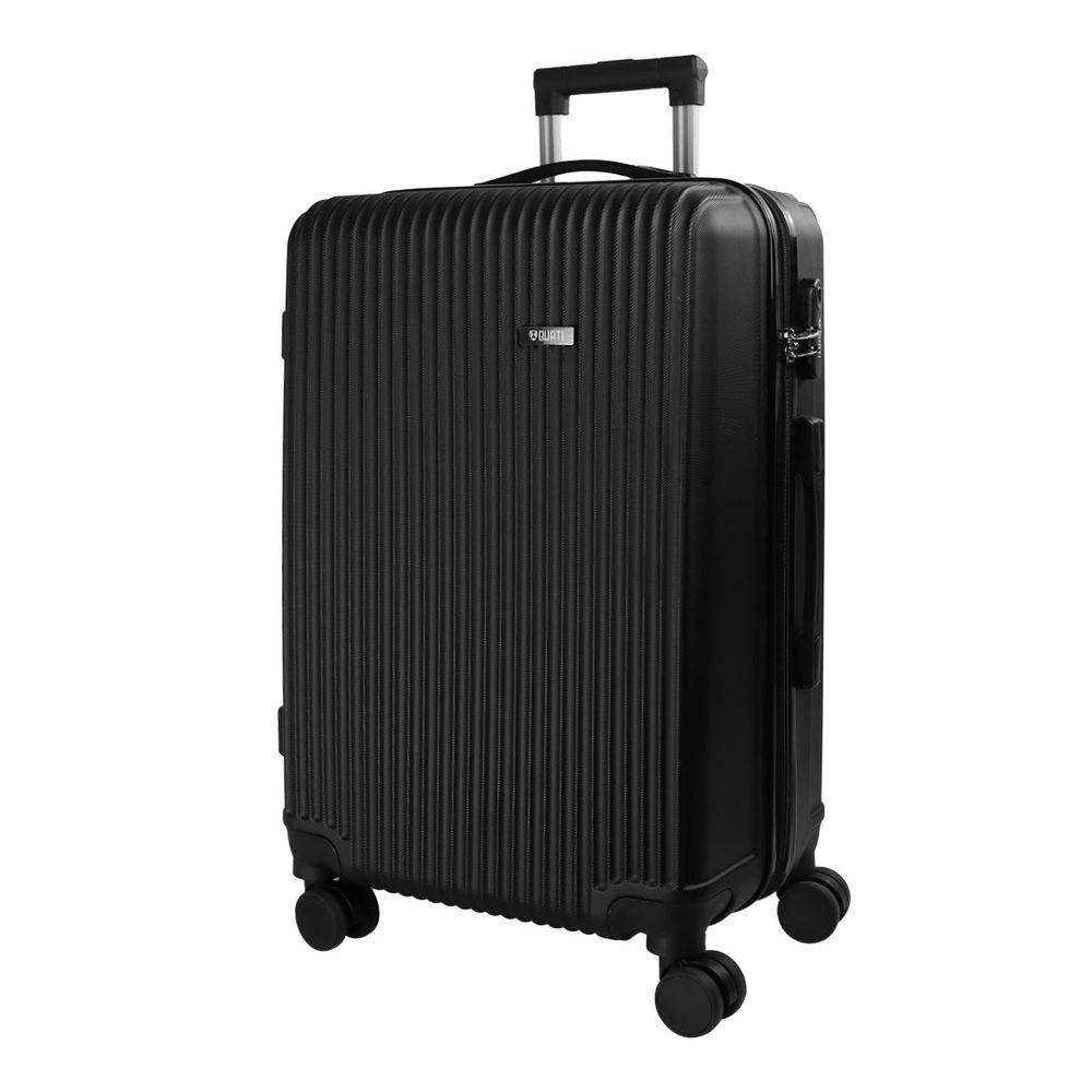 Mala De Viagem Grande Abs Preta Quati - Qmg-30 - 2