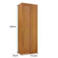 Modulado Canto 1 Porta Orion - Leifer Móveis Cinamomo - 3