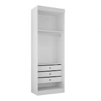 Modulado 2 Portas 3 Gavetas Orion - Leifer Móveis Branco - 3