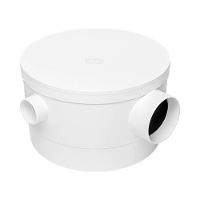 Caixa Gordura Redonda 250x150x75mm Com Tampa - Pvc Resistente - 7 Entradas 40mm - Saída 75mm - 1