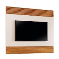 Painel Madrid Para Tv Até 65 Polegadas Detalhe Ripado Mavaular Naturalle-off White - 1