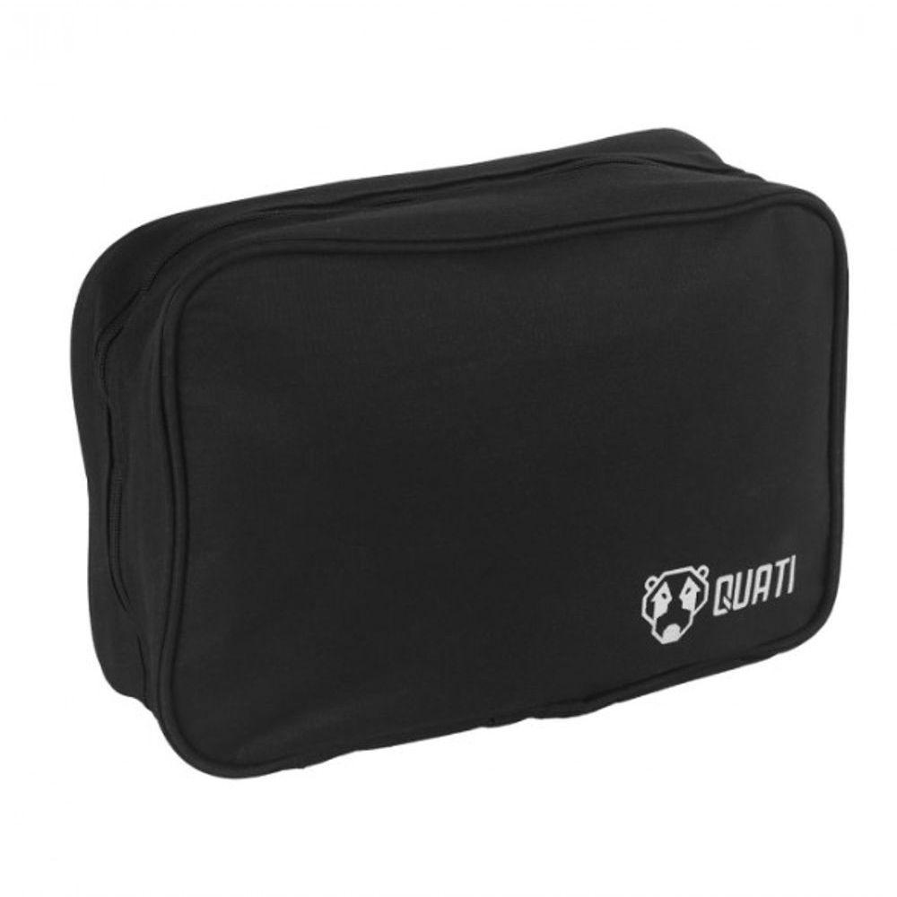 Necessaire Para Viagem Cabide Preta Quati Travel - Qnp-10 - 2