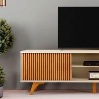 Rack Siena 220 Com Pes Mavaular Off White-naturale - 2